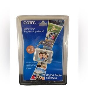 Coby DP-151 1.5" Digital Photo KEYCHAIN Slideshow LCD Photo NEW!